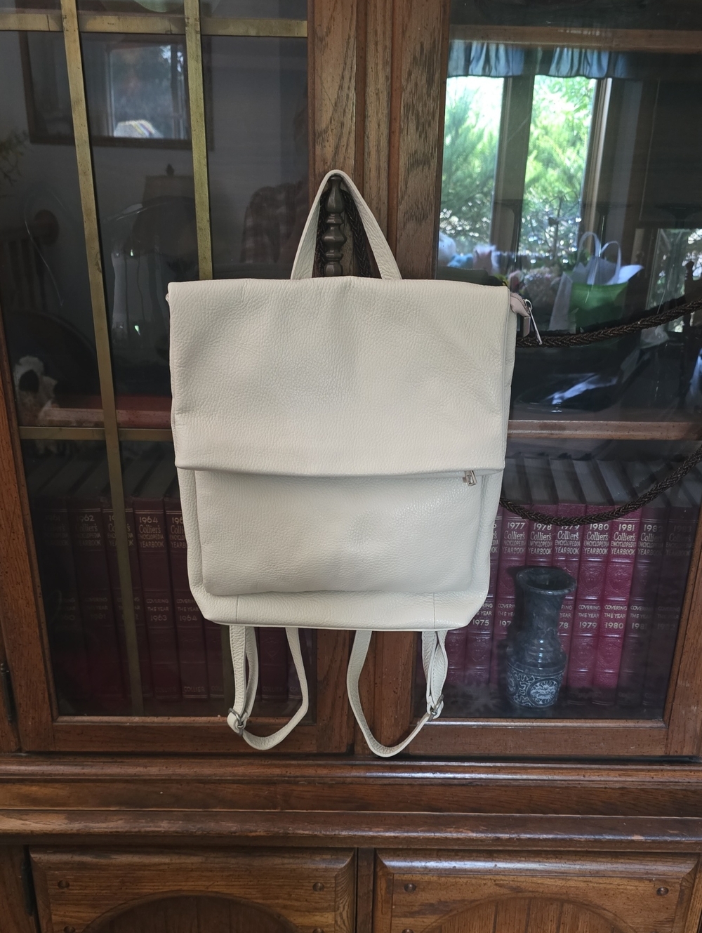 NWT L'artigiano Sorrentino By Concetta Pane Backpack Made In Italy.